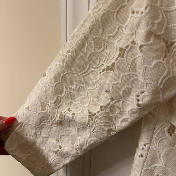 CAbi Cream Eyelet Portrait Jacket - Picture 4 of 6